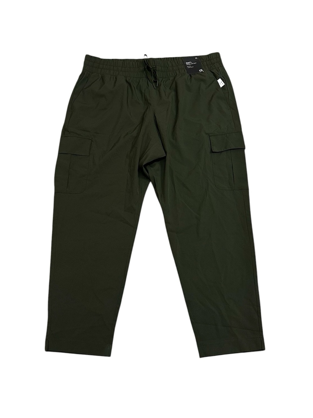 Gap Fit Runaround Cargo Pants NEW Mid Rise Army Jacket Green XL Cargo Pockets